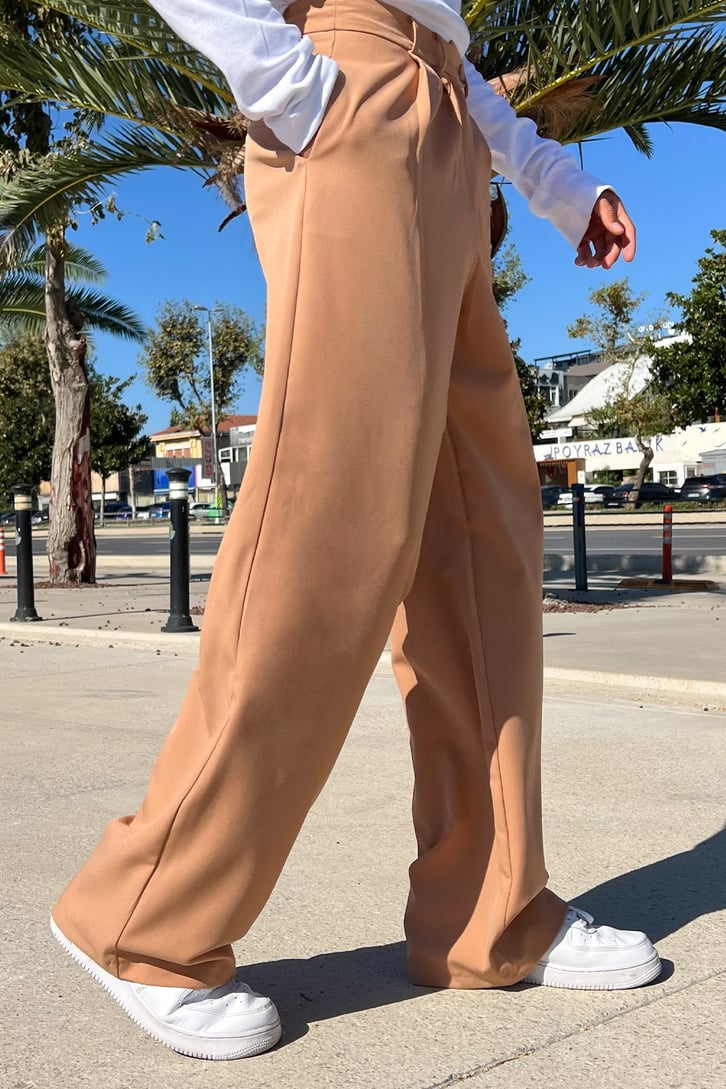 Basic Relaxed Kumaş Pantolon