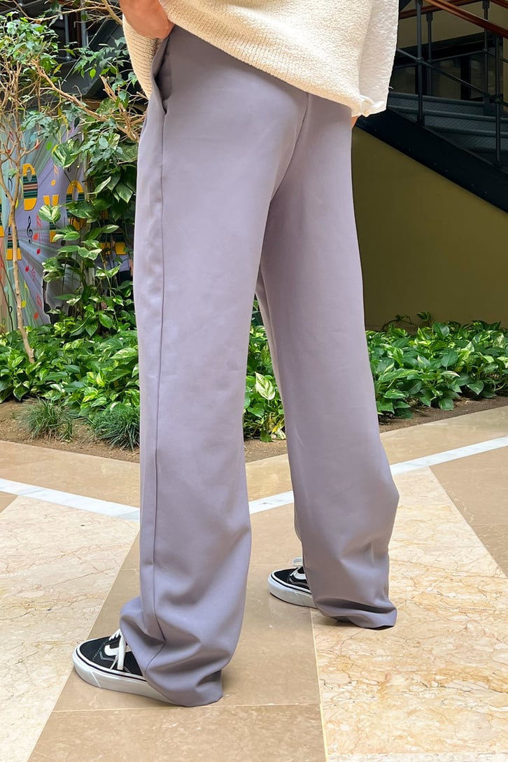 Basic Relaxed Kumaş Pantolon