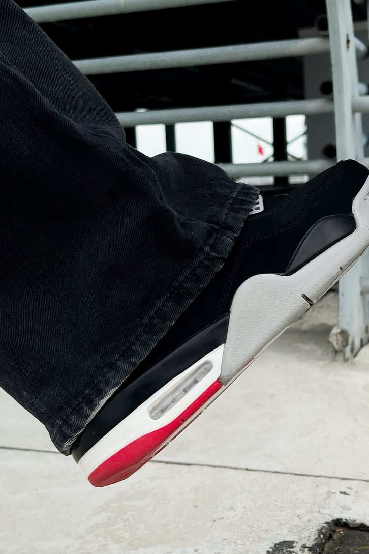 Basic Siyah Baggy Jean