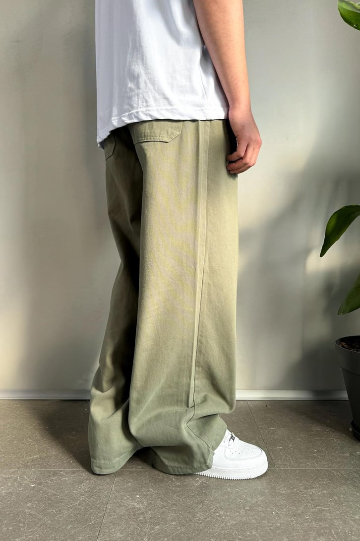 Basic Siyah Baggy Pantolon