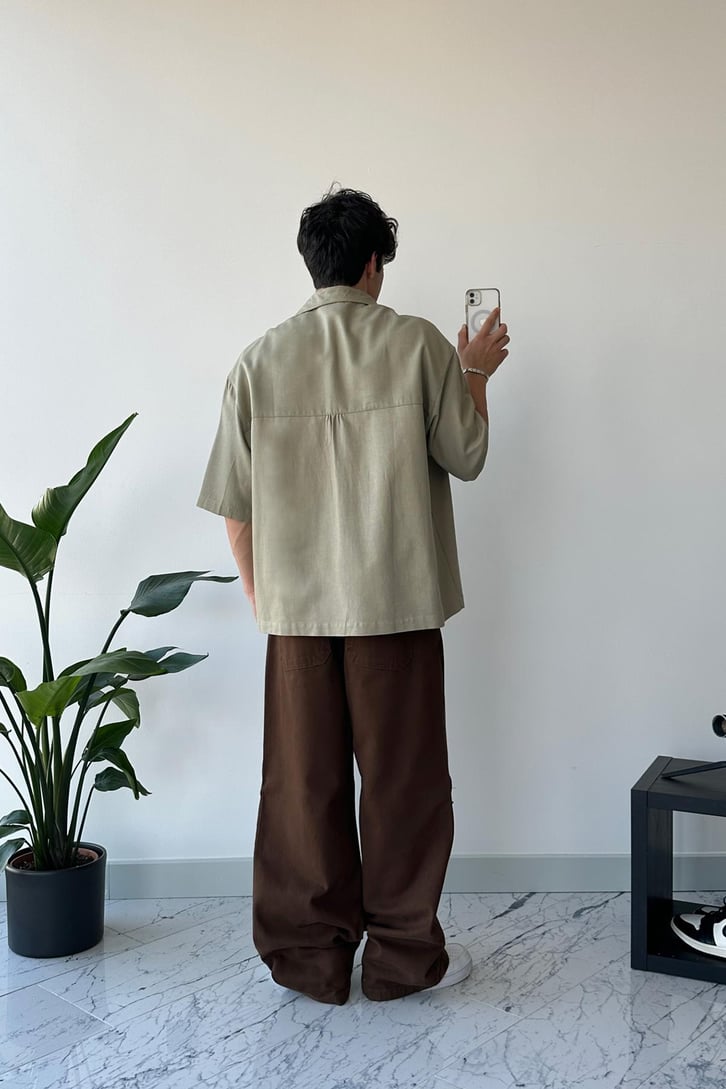 Basic Siyah Baggy Pantolon