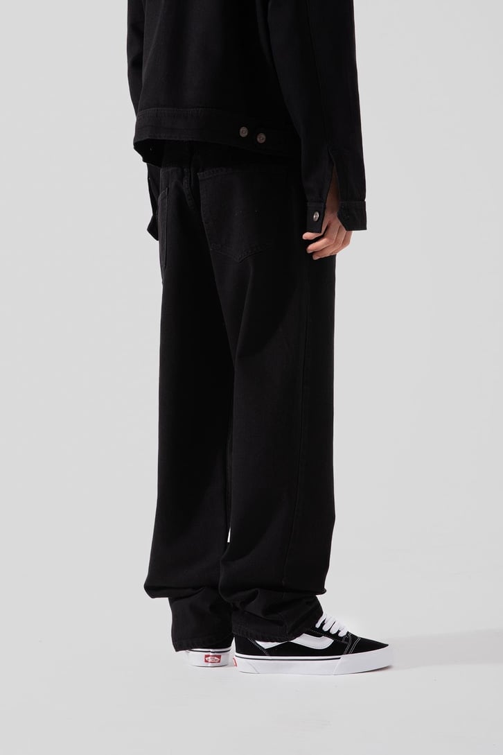 Basic Siyah Baggy Pantolon