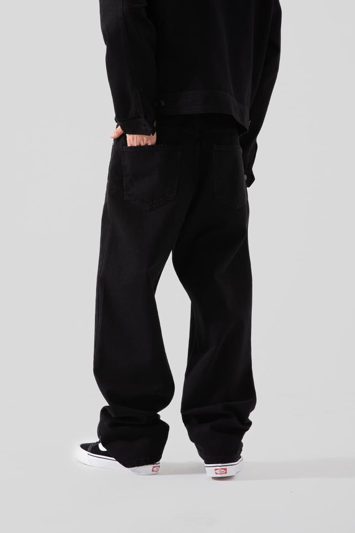 Basic Siyah Baggy Pantolon