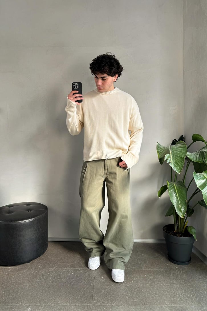 Basic Siyah Baggy Pantolon