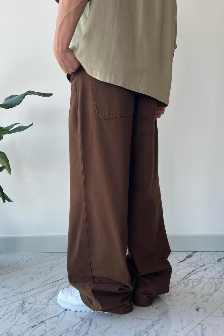 Basic Siyah Baggy Pantolon