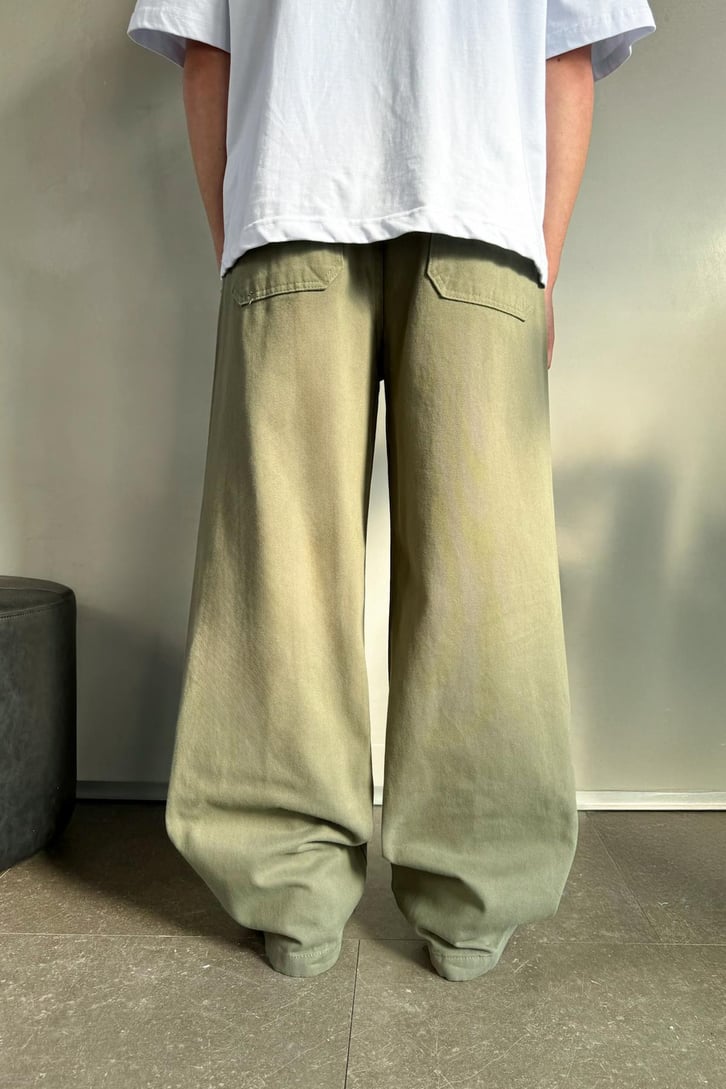 Basic Siyah Baggy Pantolon