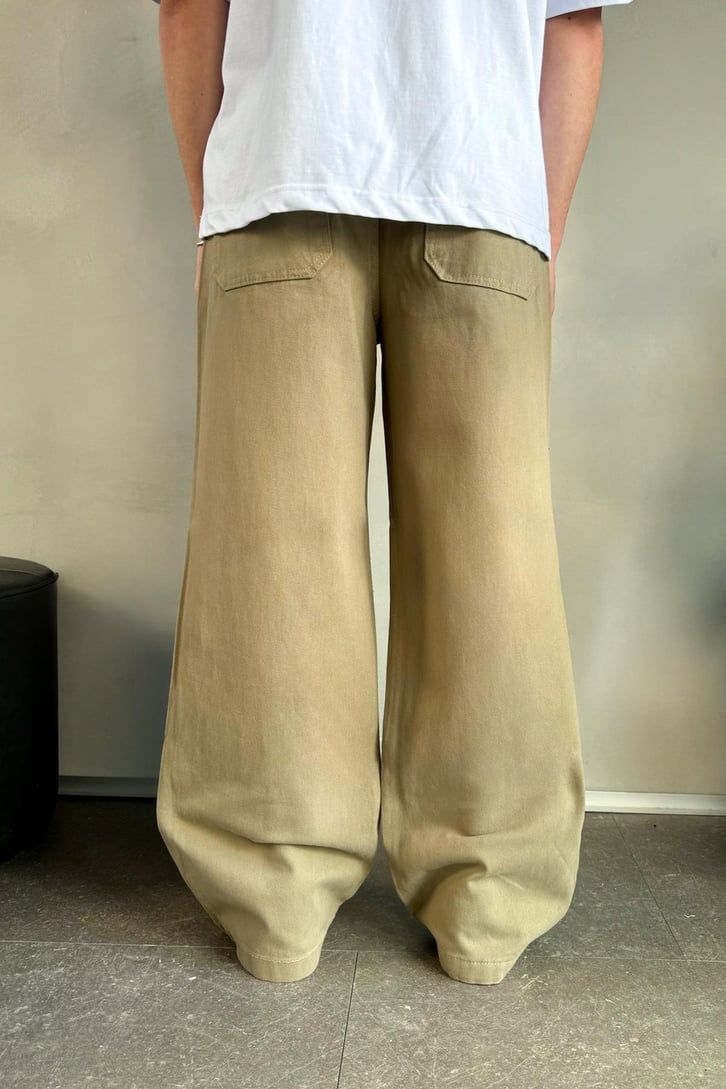 Basic Siyah Baggy Pantolon