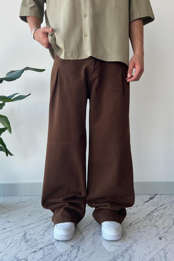 Basic Siyah Baggy Pantolon