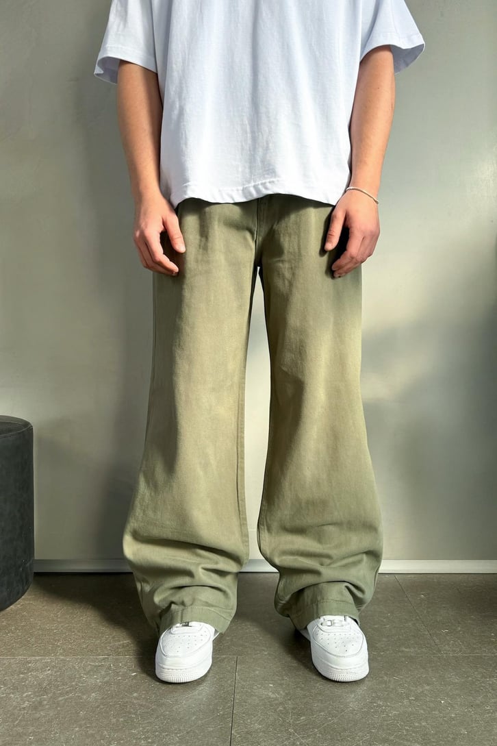 Basic Siyah Baggy Pantolon