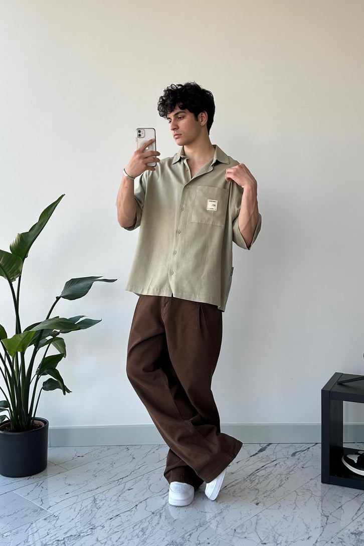 Basic Siyah Baggy Pantolon