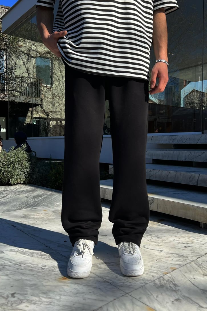 Basic Siyah Eşofman Altı