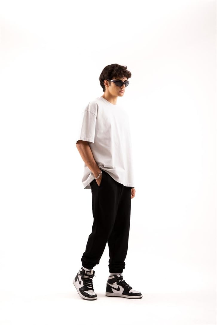 Basic Siyah Jogger Fit Eşofman Altı