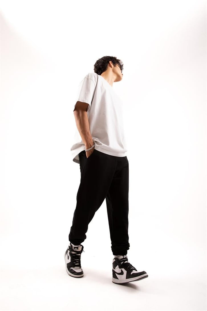 Basic Siyah Jogger Fit Eşofman Altı