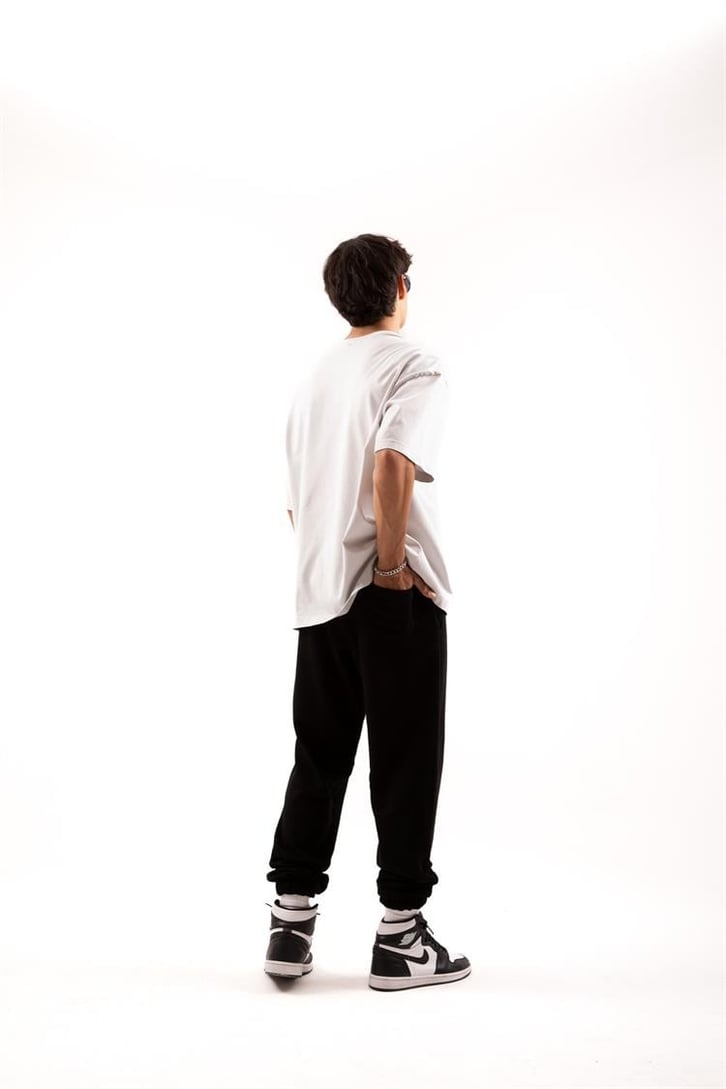 Basic Siyah Jogger Fit Eşofman Altı