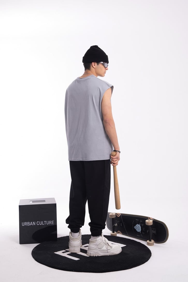Basic Siyah Jogger Pantolon