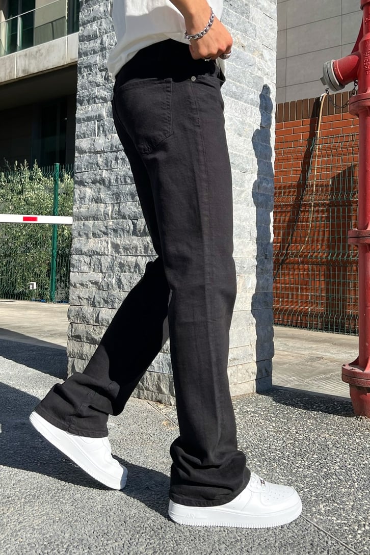 Basic Siyah Regıular Fit Jean