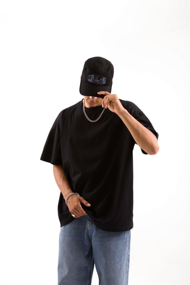 Basic Siyah Regular Tshirt