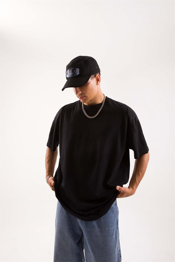 Basic Siyah Regular Tshirt