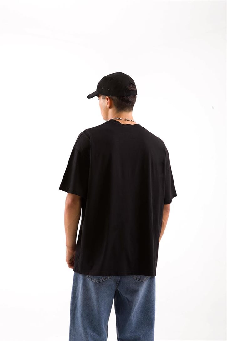 Basic Siyah Regular Tshirt