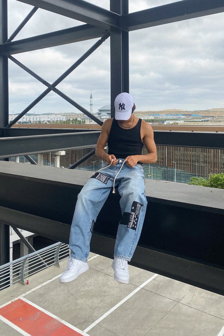 Basic Siyah Tank Top Atlet