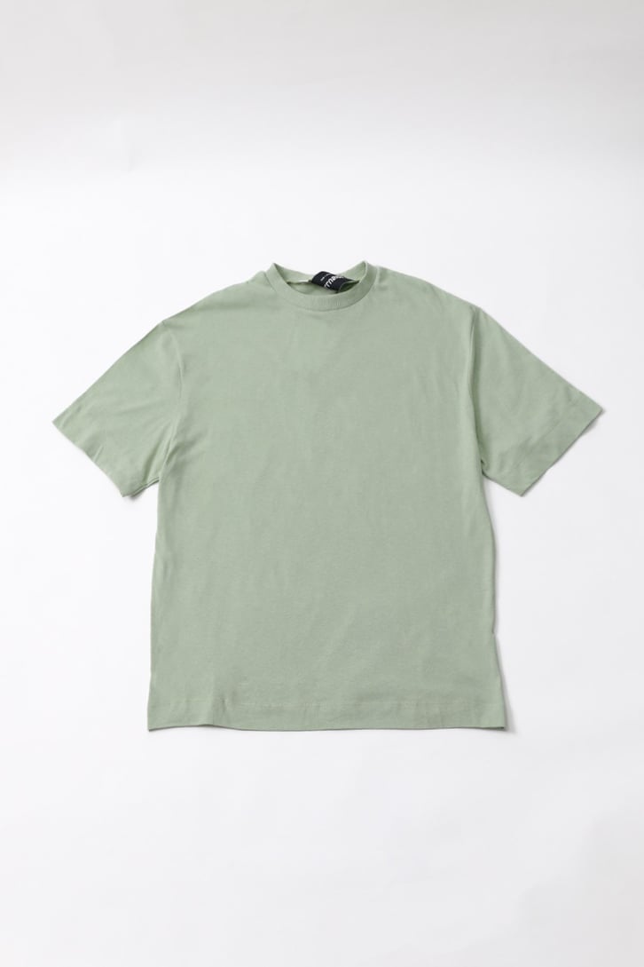 Basic Su Yeşili Oversize Tshirt