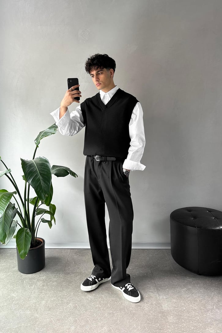 Basic Triko Süveter