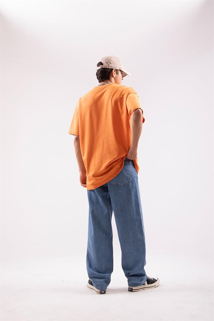 Basic Turuncu Regular Tshirt