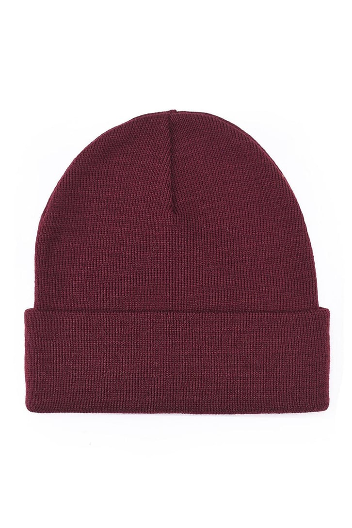 Basic Unisex Siyah Triko Bere