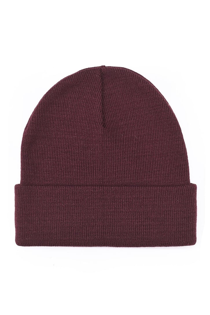 Basic Unisex Siyah Triko Bere