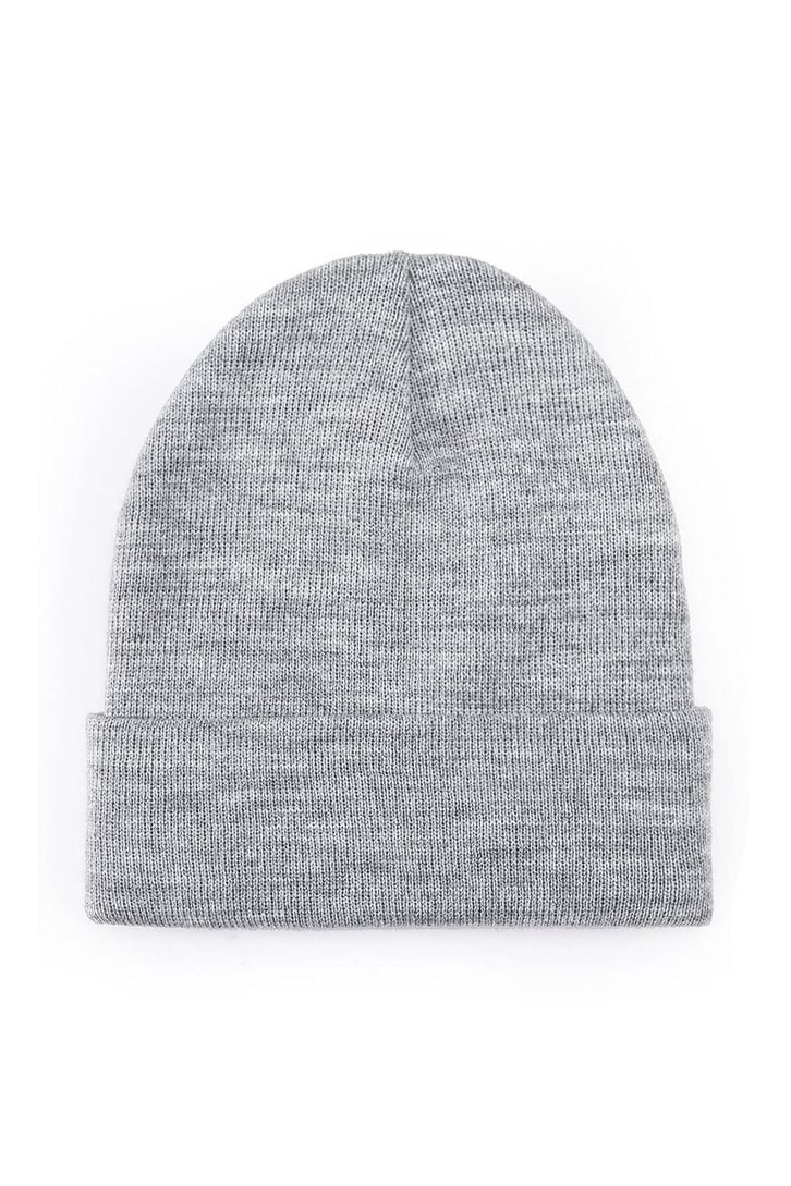 Basic Unisex Siyah Triko Bere