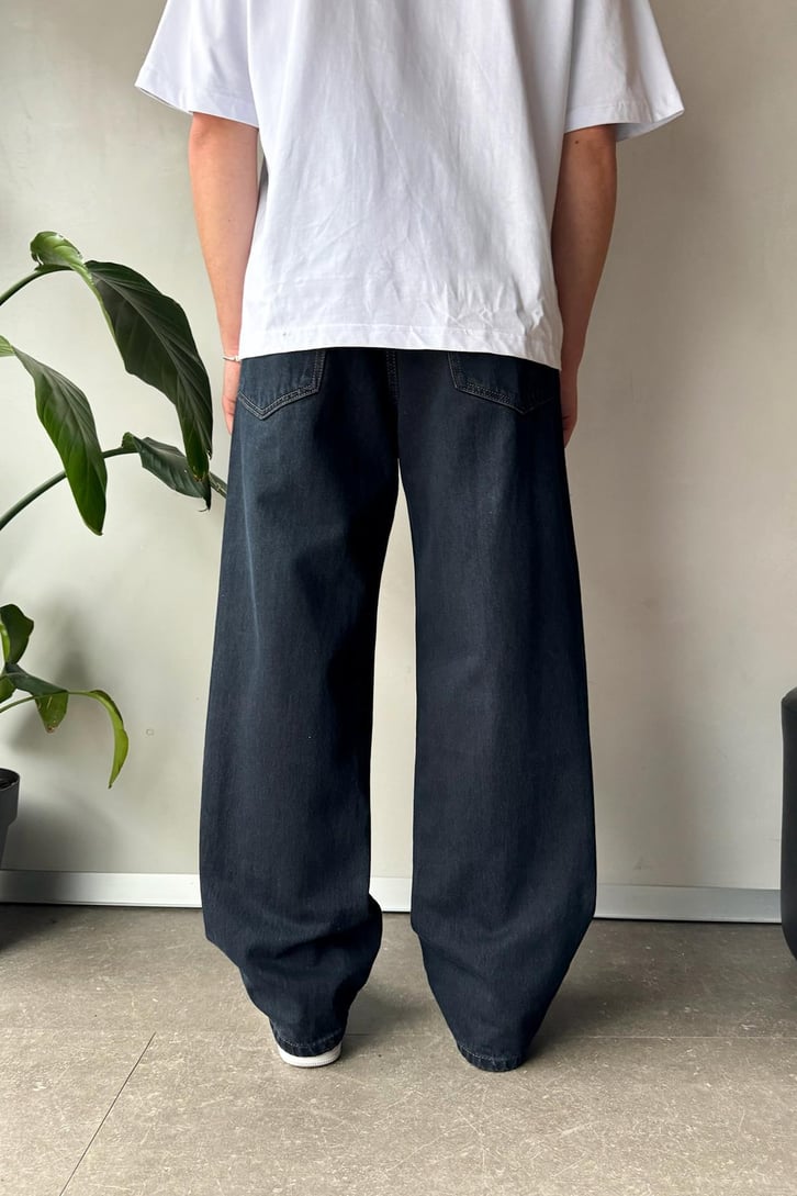 Basic Vintage Green Baggy Jean