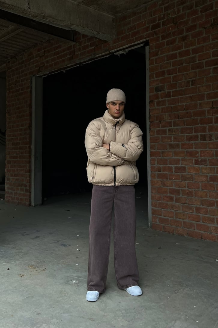 Basic Wide Leg Baggy Jean
