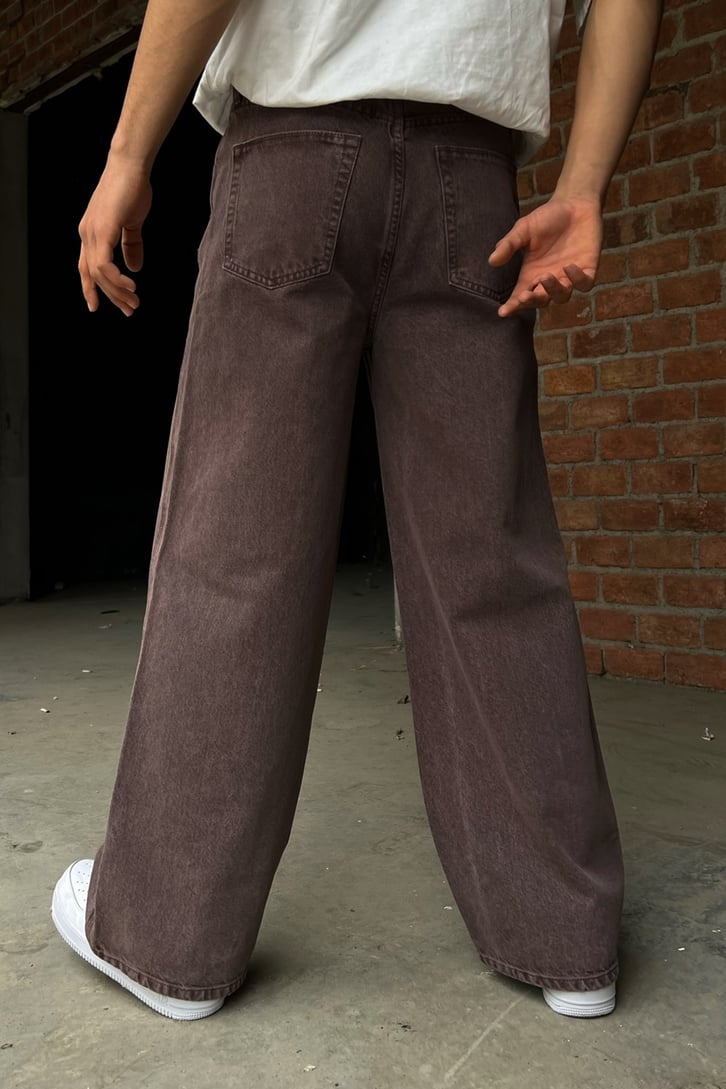 Basic Wide Leg Baggy Jean