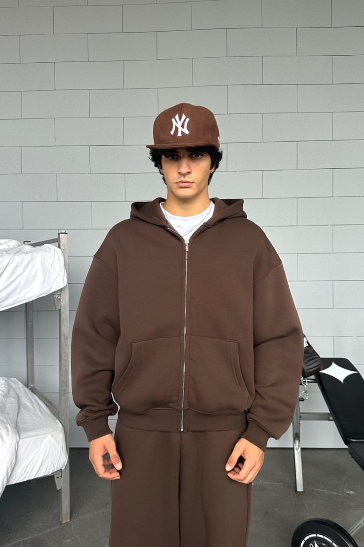 Basic Zip Hoodie