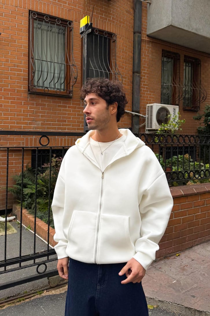 Basic Zip Hoodie
