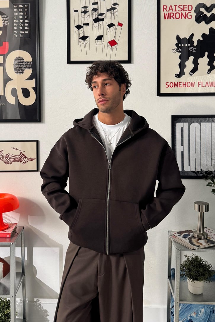 Basic Zip Hoodie