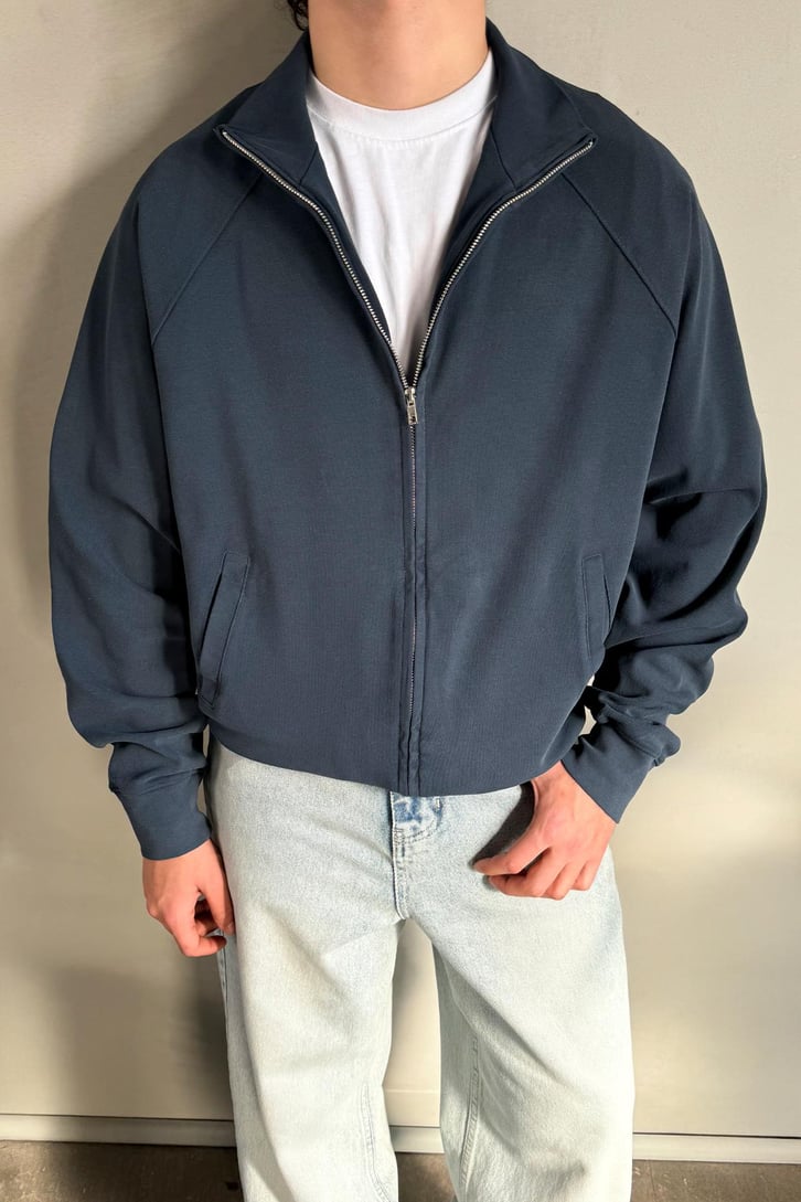 Basic Zip Sweatshirt