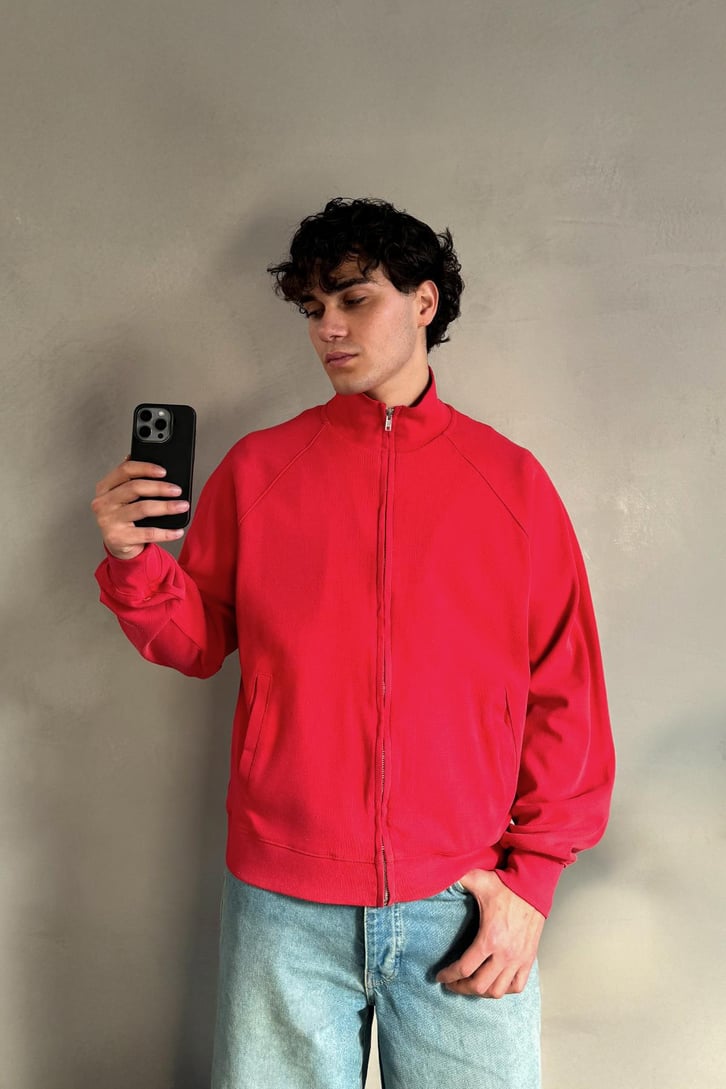 Basic Zip Sweatshirt