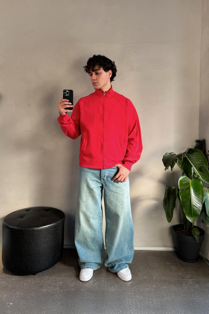 Basic Zip Sweatshirt