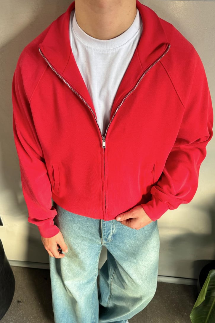 Basic Zip Sweatshirt