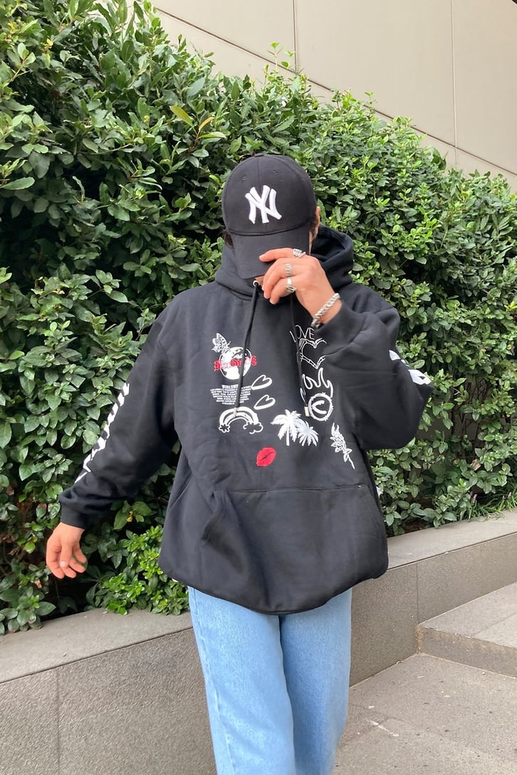 BASKILI OVERSIZE HOODIE