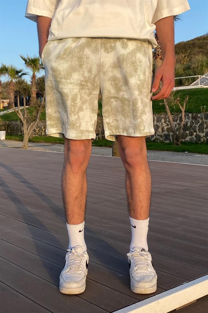Batik Desen Bermuda Şort