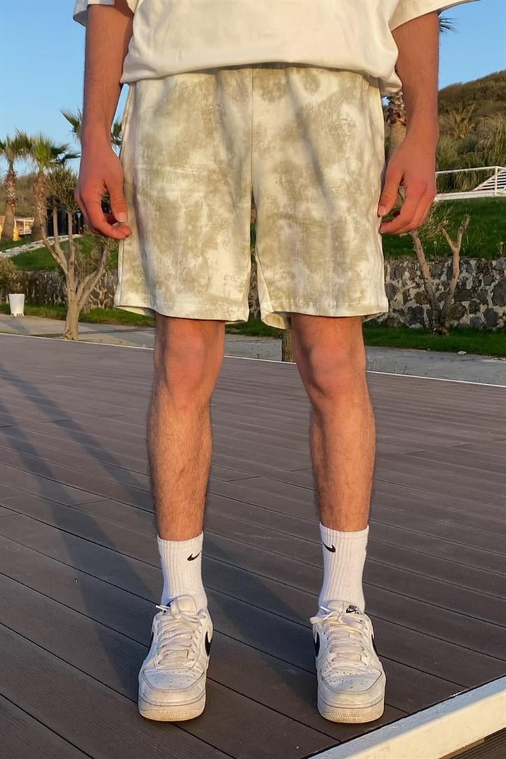 Batik Desen Bermuda Şort