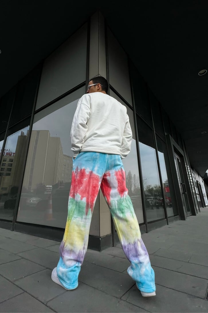 Batik Desen Colorful Jogger Eşofman Altı