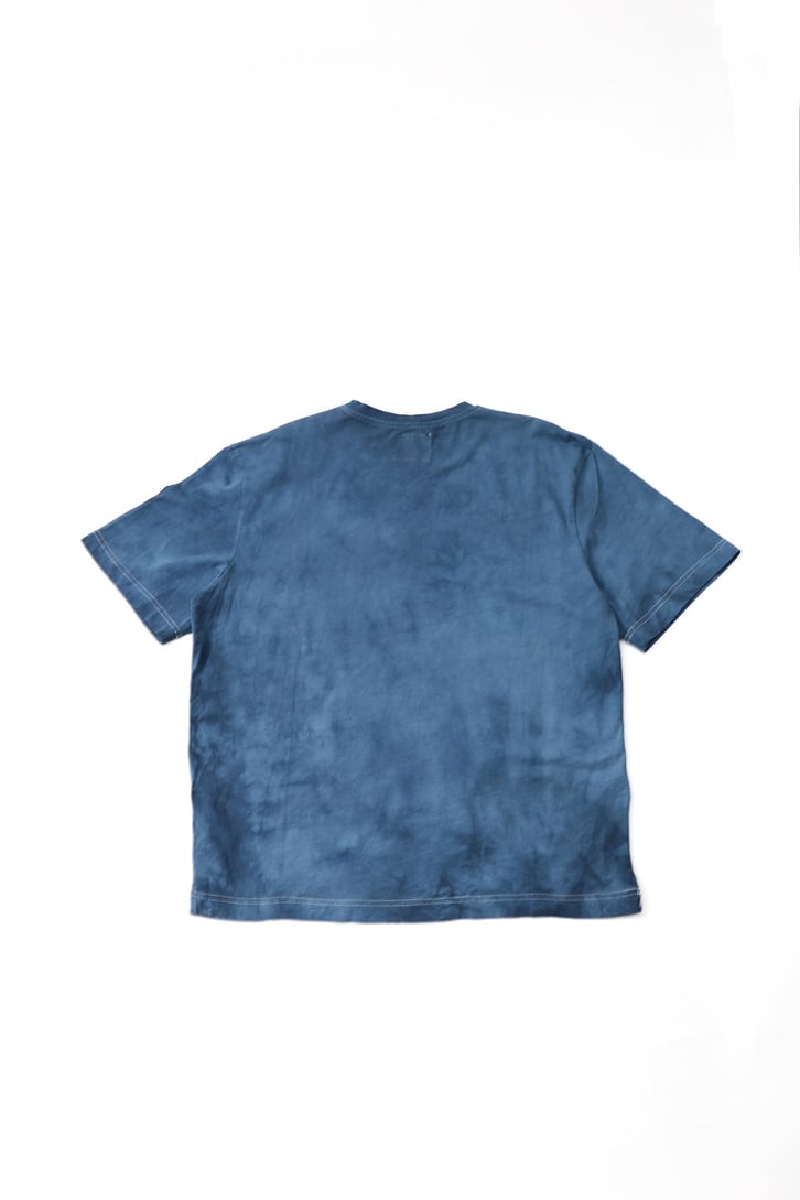 Batik Desen Indigo Oversize Tshirt