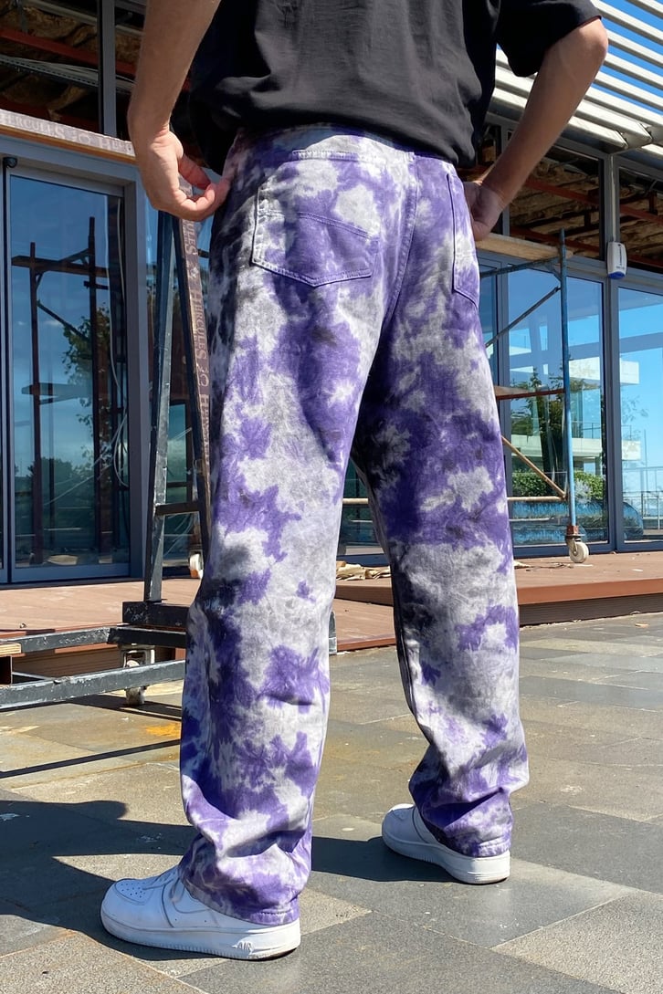 Batik Desen Mor Baggy Jean