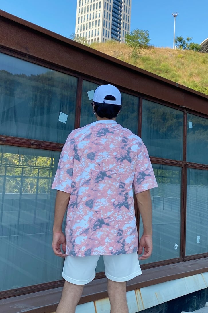 Batik Desen Oversize Tshirt