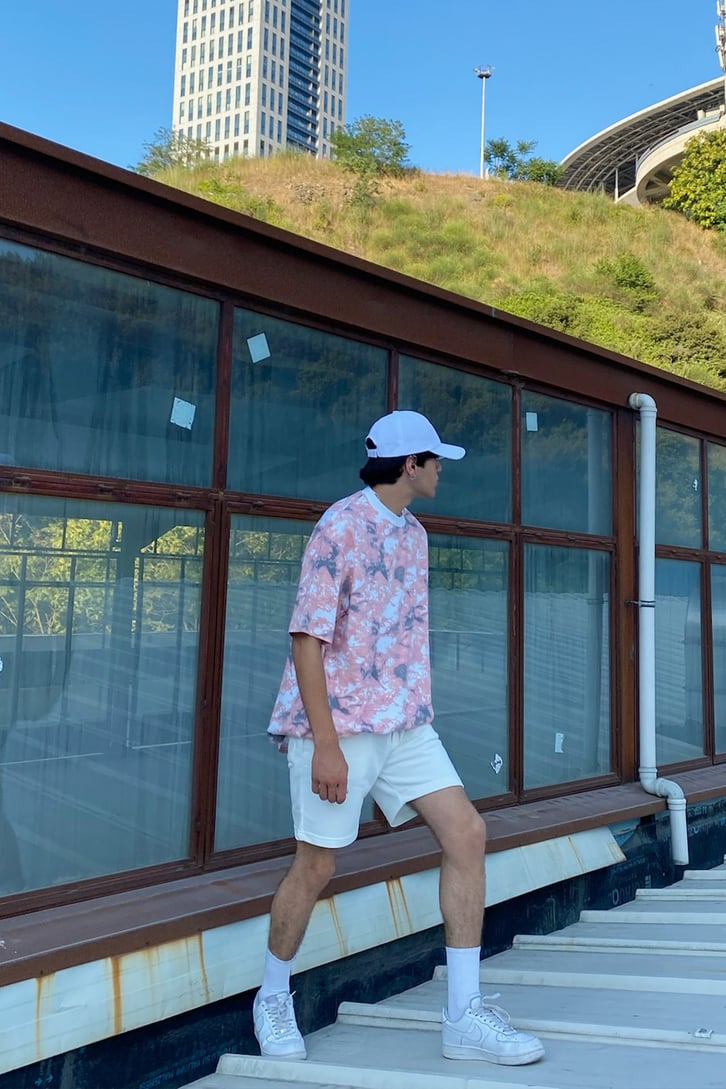 Batik Desen Oversize Tshirt