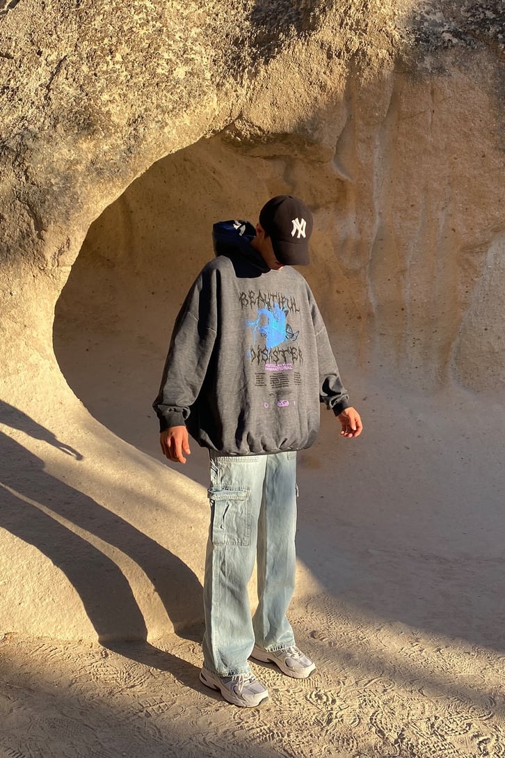 Beatiful Disaster Oversize Hoodie