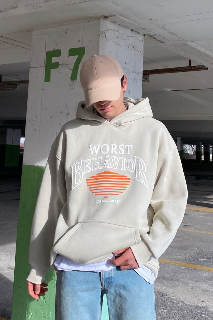BEHVAIOR BASKILI OVERSIZE HOODIE